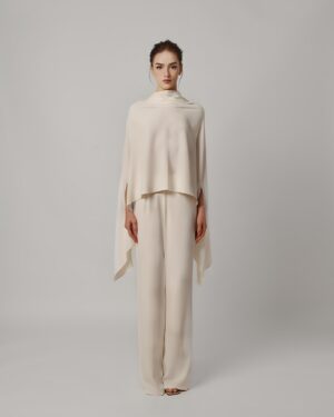 AFZAN PANTSUIT IN ECRU